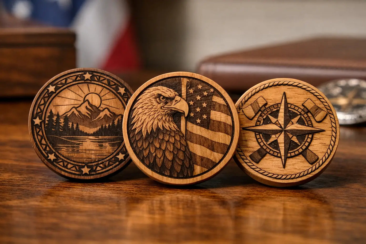 Why Custom Wood Challenge Coins Stand Out